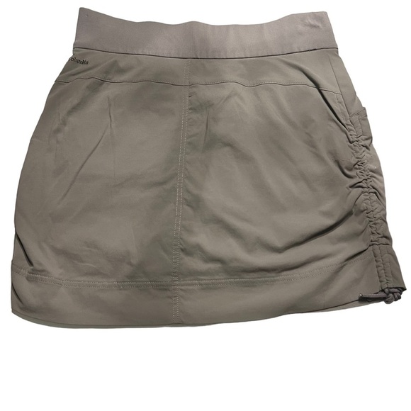🌺COLUMBIA Omni-Shade Anytime Casual SKORTS w/ Side Ruching in Gray Size Small 🌺 - Picture 5 of 9